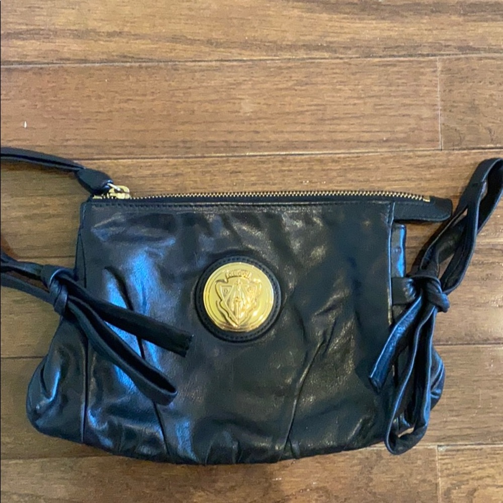 Gucci Hysteria Wristlet Black Leather Clutch - Picture 3 of 8